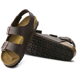Original Men Women Sandals 2-Strap PU Leather Platform Comfortable Slippers Cork Sole Slide On Shoes