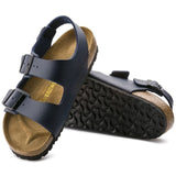 Original Men Women Sandals 2-Strap PU Leather Platform Comfortable Slippers Cork Sole Slide On Shoes